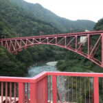 黒部峡谷トロッコ電車,富山県,