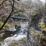 龍王峡,渓谷,五龍王神社,虹見の滝,虹見橋,