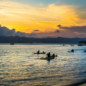 アウトドア,サバイバル,SUP,カヌー,マングローブ,海,雲,空,